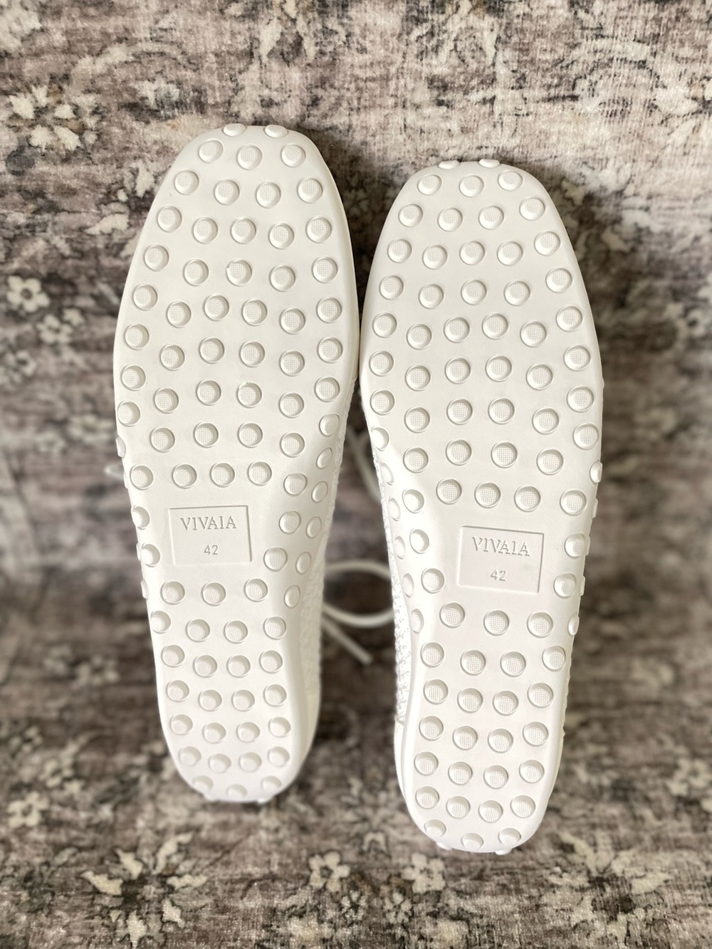 Vivaia Cecily White Mesh Ballet Sneaker Sneakerina Size 10.5 - Picture 6 of 14
